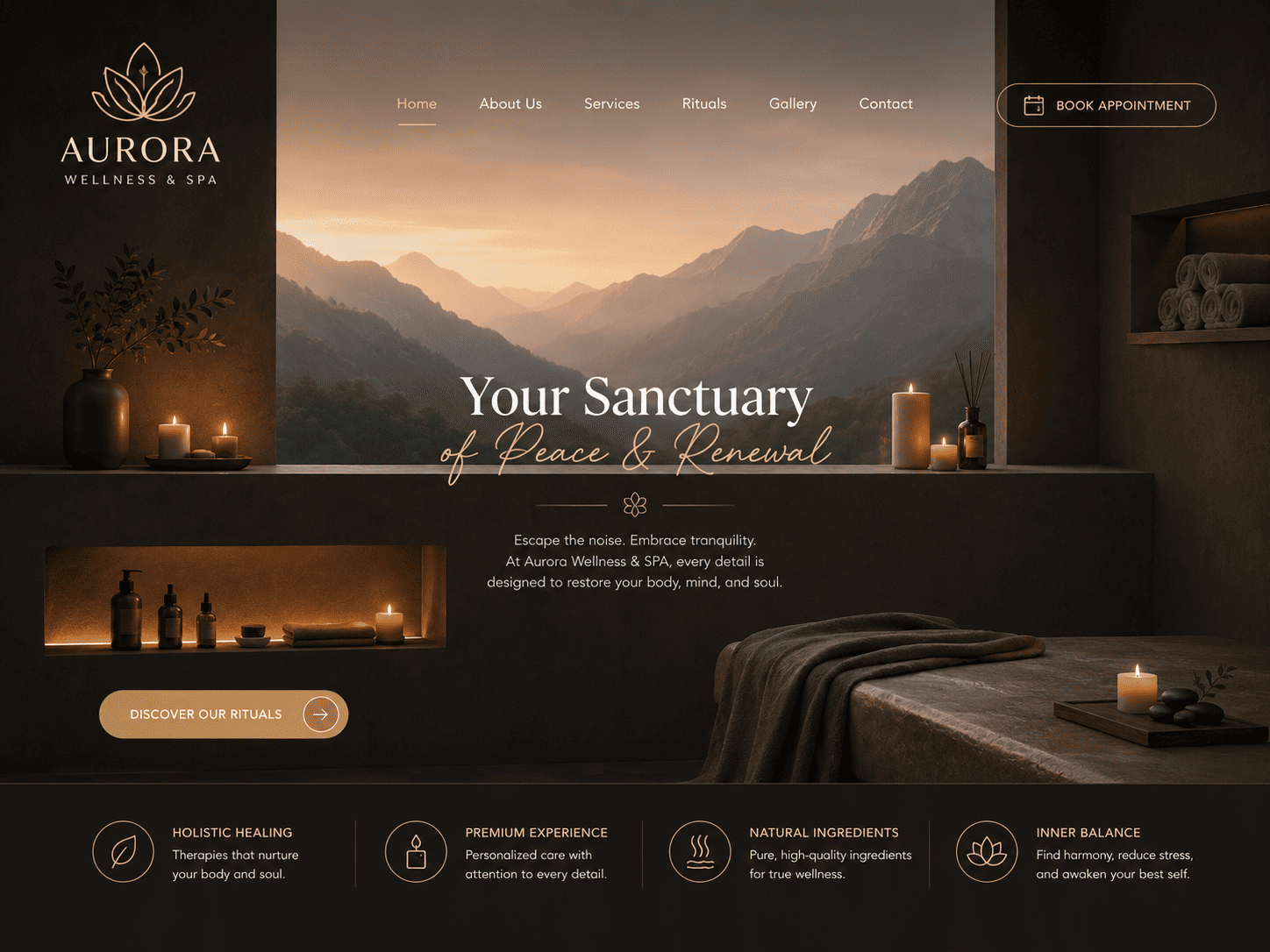 Auora website