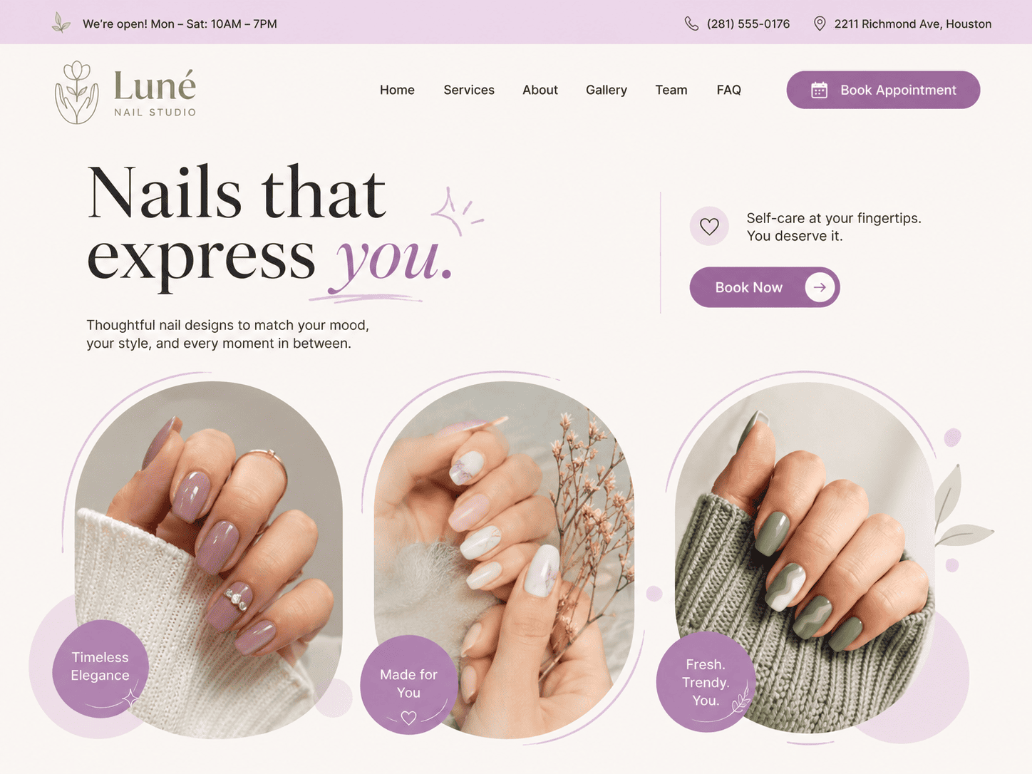Lune website