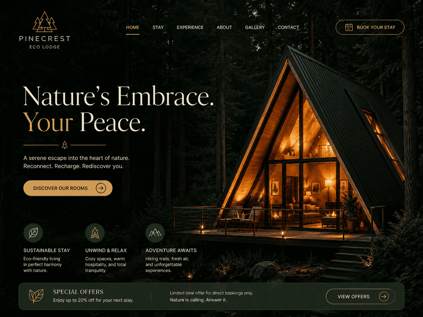Pine website